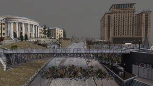 Scene from Aftermath VR: Euromaidan