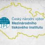 Map of Czech Republic with IPI logo