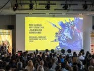 Session of Global Investigative Journalism Conference in Hamburg, September 2019