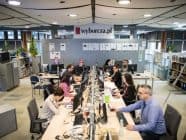 Newsroom of Polish daily Gazeta Wyborcza